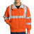 enhanced visibility challenger jacket with reflective taping safety orange reflective