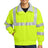 enhanced visibility challenger jacket with reflective taping safety yellow reflective