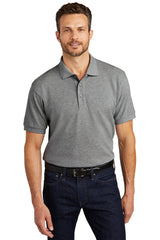 heavyweight cotton pique polo k420 oxford