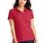 ladies core classic pique polo rich red