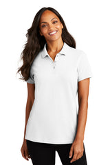 ladies ezcotton polo white