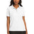 ladies silk touch polo white