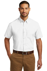 Port Authority® Short Sleeve Carefree Poplin Shirt W101