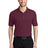 silk touch polo burgundy