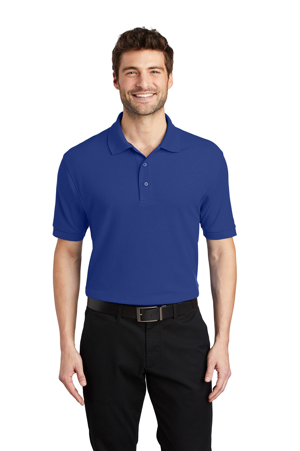 silk touch polo royal