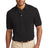 tall heavyweight cotton pique polo tlk420 black