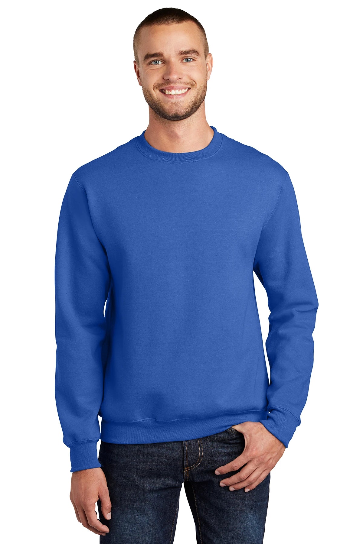 Port & Company® Essential Fleece Crewneck Sweatshirt PC90