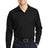 long sleeve industrial work shirt black