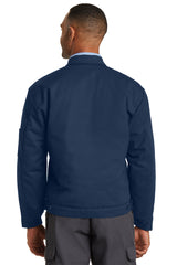 slash pocket jacket navy