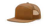 richardson trucker cap hat 7 panel hats caramel