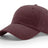 richardson dad hat garment washed twill cap maroon