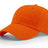 richardson dad hat garment washed twill cap orange