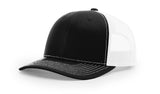 richardson snapback hats trucker cap black white