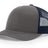 richardson snapback hats trucker cap charcoal navy