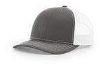 richardson snapback hats trucker cap charcoal white