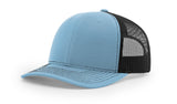 richardson snapback hats trucker cap columbia blue black