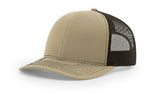 richardson snapback hats trucker cap khaki coffee