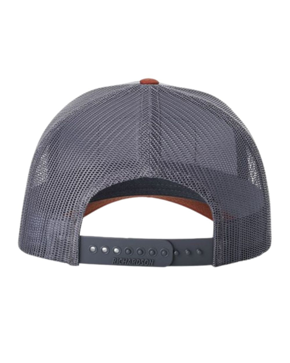 richardson snapback hats trucker cap navy charcoal back