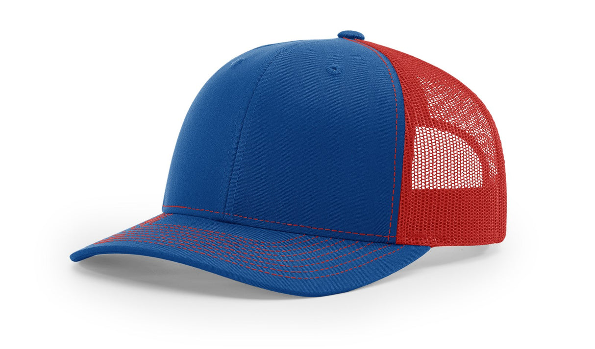 richardson snapback hats trucker cap royal red