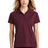 ladies dri mesh pro polo maroon