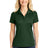 ladies micropique sport wick polo forest green