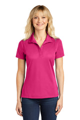 ladies micropique sport wick polo pink raspberry