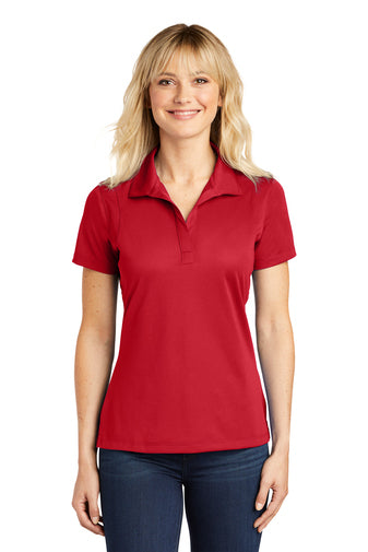 ladies micropique sport wick polo true red