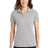 ladies posicharge racermesh polo silver