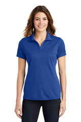 ladies posicharge racermesh polo true royal