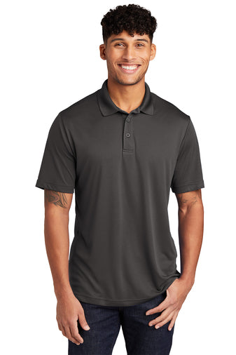 posicharge competitor polo iron grey