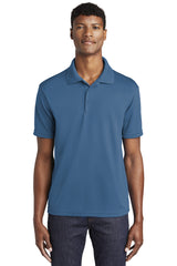 posicharge racermesh polo dawn blue