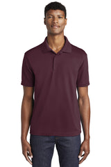 posicharge racermesh polo maroon