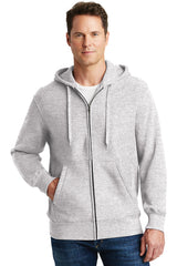 super heavyweight full zip hooded sweatshirt athletic heather