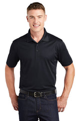 tall micropique sport wick polo black