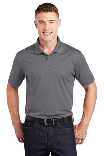 tall micropique sport wick polo grey concrete