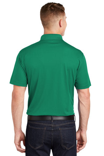 tall micropique sport wick polo kelly green