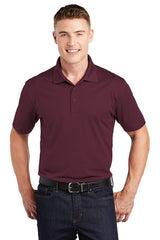 tall micropique sport wick polo maroon