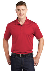 tall micropique sport wick polo true red