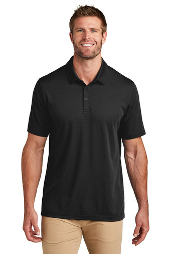 bayfront solid polo black
