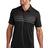 coto performance chest stripe polo black