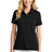 ladies oceanside solid polo black