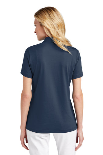 ladies oceanside solid polo blue nights