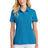 ladies oceanside solid polo classic blue