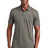 monterey chest stripe polo quiet shade grey