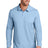 oceanside heather long sleeve polo allure heather