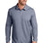 oceanside heather long sleeve polo blue nights heather