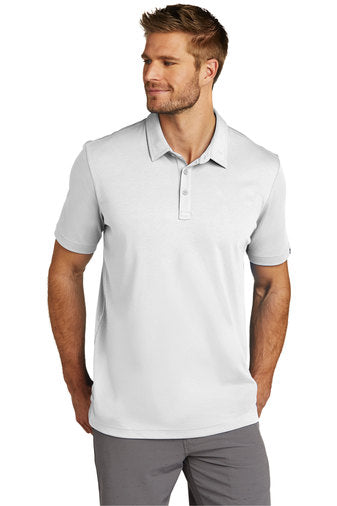 oceanside solid polo white