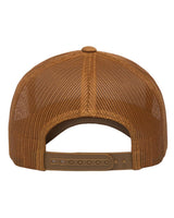 yp classics retro trucker cap caramel straight back