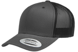 yp classics retro trucker cap charcoal