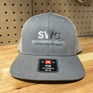 Proof photo 1 of 128: a customer logo stitched on a test hat